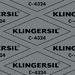 Безазбестовий прокладочний матеріал з вмістом комбінації синтетичних волокон KLINGERSIL C-4324