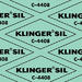 Безазбестовий армований прокладочний матеріал KLINGERSIL C-4408