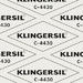 Безазбестовий прокладочний матеріал з синтетичними волокнами KLINGERSIL C-4430