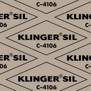 Безазбестовий прокладочний матеріал з синтетичних волокон та короку KLINGERSIL C-4106 
